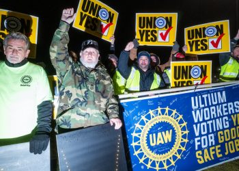 Ohio’daki EV Battery Plant’teki işçi Sendikalaşmak için Oy Verdi